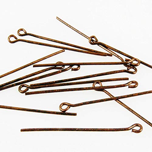 16 St. Ösenstifte Kettelstifte kupfer 30mm Stifte Ketten Perlen Verbinder -423 16 St. Ösenstifte Kettelstifte kupfer 30mm Stifte Ketten Perlen Verbinder -423 von Schmuck-Traumwelt