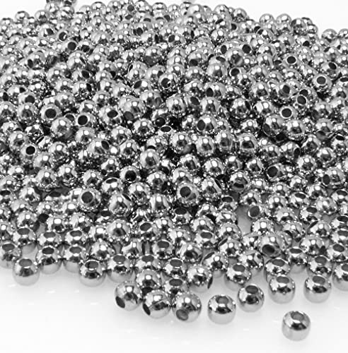 Großpackung 1000x Metallperlen Kugeln 3mm rund altsilber Metall Perlen Schmuck Basteln -7016 Großpackung 1000x Metallperlen Kugeln 3mm rund altsilber Metall Perlen Schmuck Basteln -7016 von Schmuck-Traumwelt