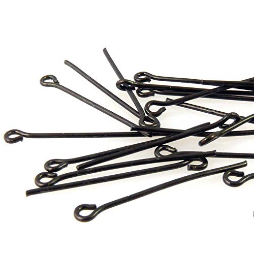 Ösenstifte 20x Kettelstifte schwarz 25mm Stifte Verbinder zum Schmuck Basteln -942 Ösenstifte 20x Kettelstifte schwarz 25mm Stifte Verbinder zum Schmuck Basteln -942 von Schmuck-Traumwelt