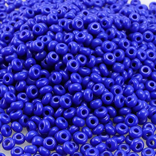 Rocailles 1150 St. 10/0 Glasperlen 2,5mm blau Indianerperlen Häkelperlen Beads Rocailles 1150 St. 10/0 Glasperlen 2,5mm blau Indianerperlen Häkelperlen Beads von Schmuck-Traumwelt