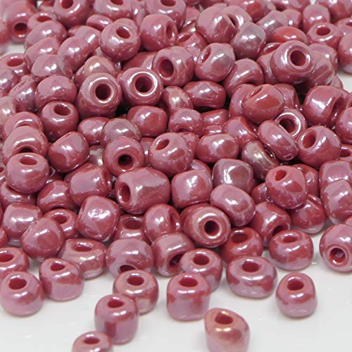 Rocailles Perlen 220 St. Glasperlen himberrot opak 4mm Bastelperlen Beads -1819 Rocailles Perlen 220 St. Glasperlen himberrot opak 4mm Bastelperlen Beads -1819 von Schmuck-Traumwelt