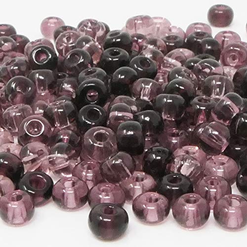 Rocailles Perlen 4mm Glasperlen Mix 5/0 lila Rocaillesperlen 170 St. Perlenmix -678 Rocailles Perlen 4mm Glasperlen Mix 5/0 lila Rocaillesperlen 170 St. Perlenmix -678 von Schmuck-Traumwelt