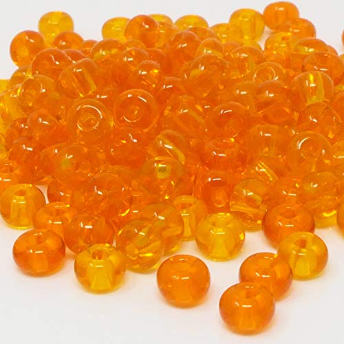 Rocailles Perlen 4mm Glasperlen Mix 5/0 orange Rocaillesperlen 170 St. Perlenmix -668 Rocailles Perlen 4mm Glasperlen Mix 5/0 orange Rocaillesperlen 170 St. Perlenmix -668 von Schmuck-Traumwelt