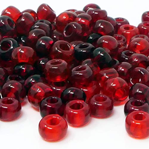 Rocailles Perlen 5mm Glasperlen Mix 3/0 rot Rocaillesperlen 120 St. Perlenmix -1301 Rocailles Perlen 5mm Glasperlen Mix 3/0 rot Rocaillesperlen 120 St. Perlenmix -1301 von Schmuck-Traumwelt