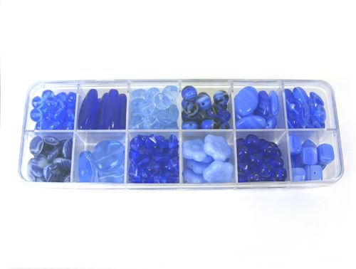 Perlen, blaue Mischung von Schmuckmanufaktur Failer