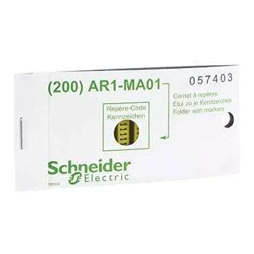 Schneider AR1MA017 Kennzeichnungshülse, gelb, Verpackungeinheit: 200 Stck, Ziffer 7 von Schneider