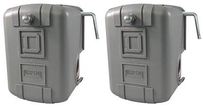Square D by Schneider Electric 9013FSG2J24M4 Luftpumpen-Druckschalter, NEMA 1, 40-60 psi Druckeinstellung, 2er-Pack, elektromechanisch, Membranbetätigt, automatisch, Grau Square D by Schneider Electric 9013FSG2J24M4 Luftpumpen-Druckschalter, NEMA 1, 40-60 psi Druckeinstellung, 2er-Pack, elektromechanisch, Membranbetätigt, automatisch, Grau von Schneider Electric