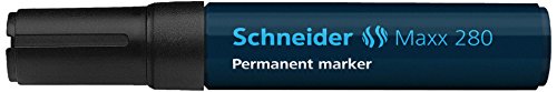 Permanentmarker 280 schwarz, 1 Stück von Schneider