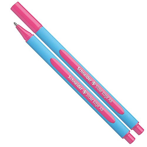 Schneider Pen Slider Edge Rosa Kugelschreiber, pink, blau, pink, extra dick, Edelstahl, 1,4 mm Schneider Pen Slider Edge Rosa Kugelschreiber, pink, blau, pink, extra dick, Edelstahl, 1,4 mm von Schneider