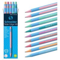 Schneider Kugelschreiber Slider Edge XB blau Schreibfarbe farbsortiert, 10 St. von Schneider