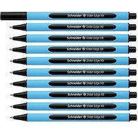Schneider Kugelschreiber Slider Edge blau, Schreibfarbe: schwarz, 10 St. von Schneider