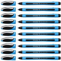10 Schneider Kugelschreiber Slider Memo blau Schreibfarbe schwarz 10 Schneider Kugelschreiber Slider Memo blau Schreibfarbe schwarz von Schneider