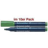 Schneider Maxx 133 Permanentmarker grün 1,0 - 4,0 mm, 10 St. Schneider Maxx 133 Permanentmarker grün 1,0 - 4,0 mm, 10 St. von Schneider