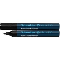 Schneider Maxx 230 Permanentmarker schwarz 1,0 - 3,0 mm, 10 St. Schneider Maxx 230 Permanentmarker schwarz 1,0 - 3,0 mm, 10 St. von Schneider