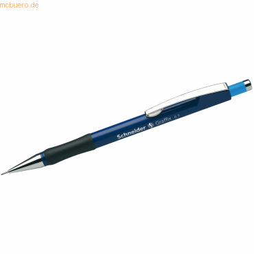10 x Schneider Druckbleistift Graffix 0.7mm blau von Schneider