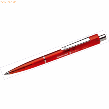 10 x Schneider Kugelschreiber Optima rot von Schneider