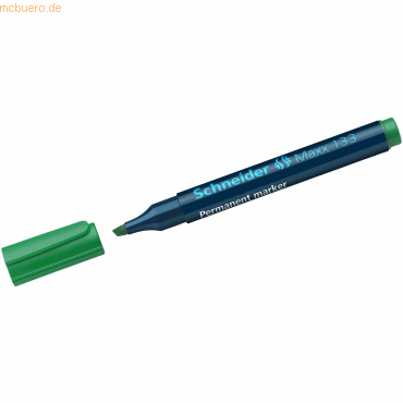 10 x Schneider Permanentmarker 133 grün 10 x Schneider Permanentmarker 133 grün von Schneider