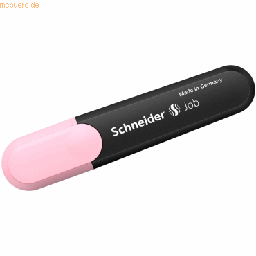 10 x Schneider Textmarker Job Pastell rose von Schneider