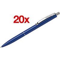 Schneider Kugelschreiber K15 blau, Schreibfarbe: blau, 20 St. von Schneider