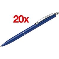 Schneider Kugelschreiber K15 blau Schreibfarbe blau, 20 St. von Schneider