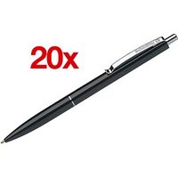 Schneider Kugelschreiber K15 schwarz Schreibfarbe schwarz, 20 St. von Schneider