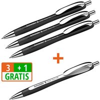 3 + 1 GRATIS: Schneider Kugelschreiber Slider Rave XB schwarz, Schreibfarbe: blau, 3 St. + GRATIS 1 Slider Rave XB schwarz 3 + 1 GRATIS: Schneider Kugelschreiber Slider Rave XB schwarz, Schreibfarbe: blau, 3 St. + GRATIS 1 Slider Rave XB schwarz von Schneider