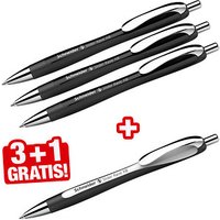 3 + 1 GRATIS: Schneider Kugelschreiber Slider Rave XB schwarz, Schreibfarbe: blau, 3 St. + GRATIS 1 Slider Rave XB schwarz 3 + 1 GRATIS: Schneider Kugelschreiber Slider Rave XB schwarz, Schreibfarbe: blau, 3 St. + GRATIS 1 Slider Rave XB schwarz von Schneider