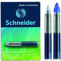 5 Schneider Universal 852 Tintenrollerminen königsblau von Schneider