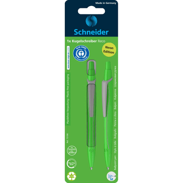 5 x Schneider Kugelschreiber Reco neon sortiert Blister 1 Stück 5 x Schneider Kugelschreiber Reco neon sortiert Blister 1 Stück von Schneider