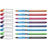 Schneider Kugelschreiber Slider Basic farbsortiert Schreibfarbe farbsortiert, 8 St. von Schneider