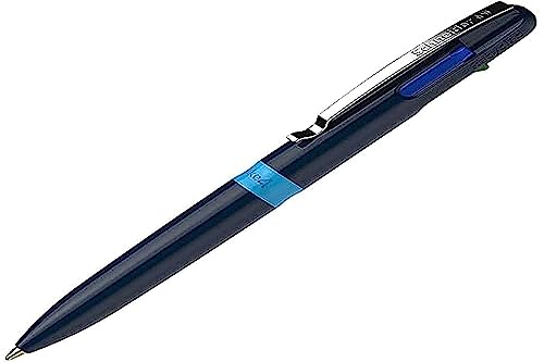 Schneider Kugelschreiber Take 4 blau - Vierfarb-Kugelschreiber, 138003 von Schneider