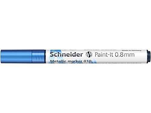 Metallic Marker Schneider Paint-It 010 0,8 mm Blau Metallic von Schneider
