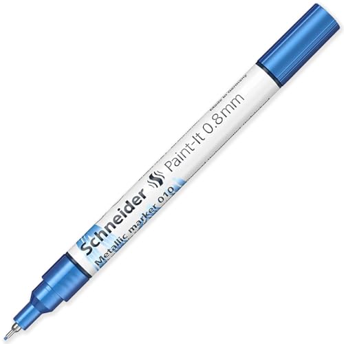 Metallic Marker Schneider Paint-It 010 0,8 mm Blau Metallic von Schneider