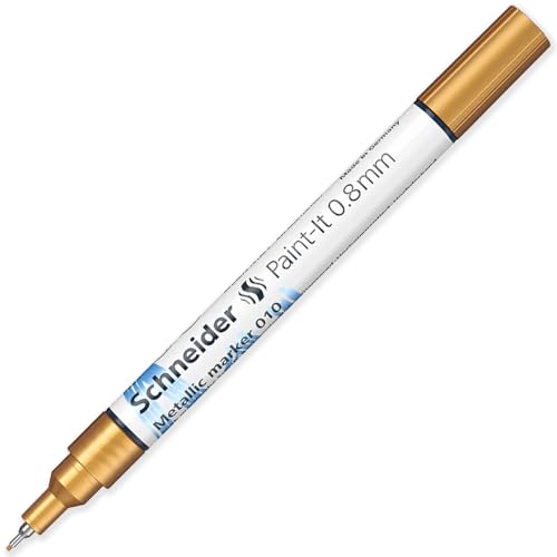Schneider Metallic Marker Paint-It 010 0,8 mm Gold Metallic von Schneider