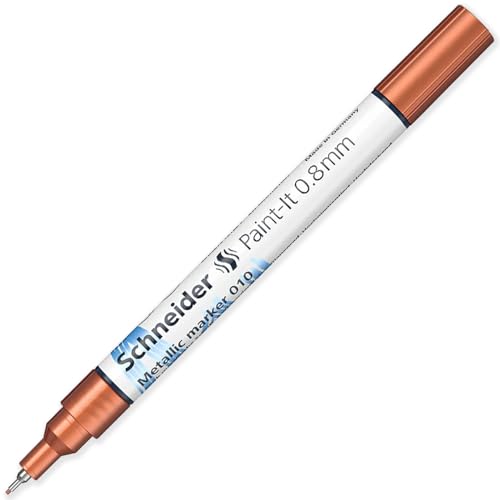 Schneider Metallic Marker Paint-It 010 0,8 mm Kupfermetallic von Schneider
