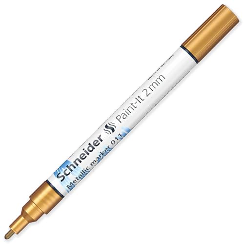 Metallic Marker Schneider Paint-It 011 2mm Gold Metallic von Schneider