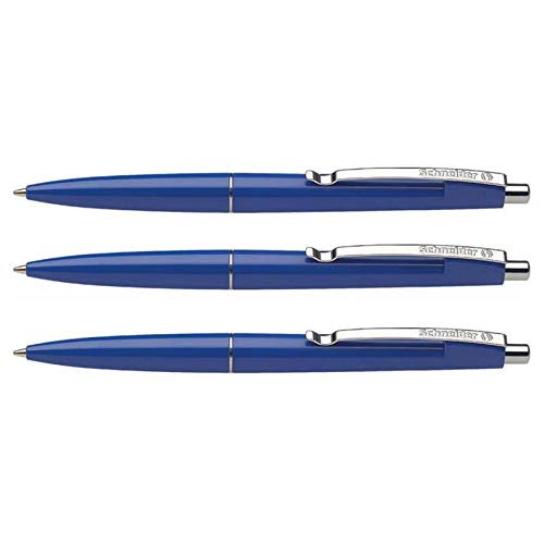 SCHNEIDER 3 Stück Kugelschreiber Office blau mittlere Spitze blau SCHNEIDER 3 Stück Kugelschreiber Office blau mittlere Spitze blau von Schneider