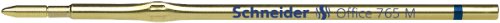 Schneider, 765, Office Ink Metallmine, mit Jumbospitze, für Fave Kugelschreiber, 10er-Pack, Blau von Schneider