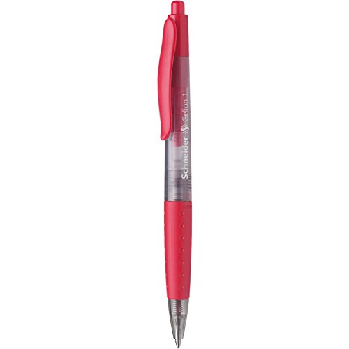 Schneider 3 Stück Kugelschreiber Gel Gelschreiber Gelion 1 rot 04 mm Schneider 3 Stück Kugelschreiber Gel Gelschreiber Gelion 1 rot 04 mm von Schneider