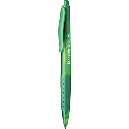 Schneider 3 Stück Kugelschreiber SUPRIMO grün pte Durchschnitt blau Schneider 3 Stück Kugelschreiber SUPRIMO grün pte Durchschnitt blau von Schneider