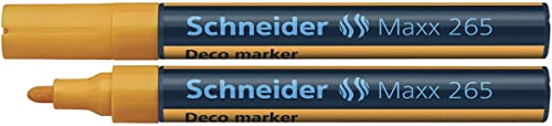 Schneider 5 Stück Flüssigkreide-Marker Maxx 265 pte Keilspitze 2 – 3 mm, orange Schneider 5 Stück Flüssigkreide-Marker Maxx 265 pte Keilspitze 2 – 3 mm, orange von Schneider