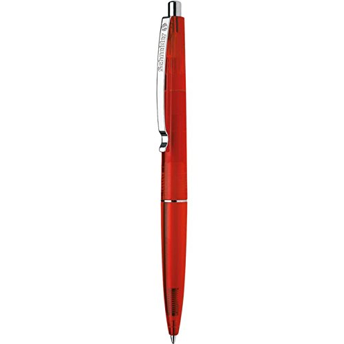 Schneider 5 Stück Kugelschreiber K20 ICY COLOURS rot pte Durchschnitt rot von SCHNEIDER