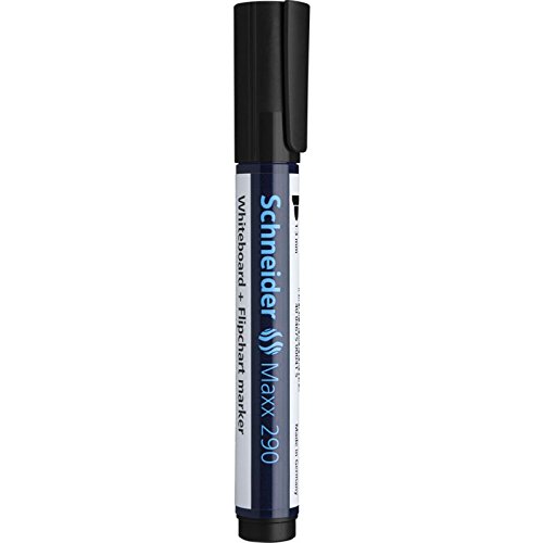 Schneider 5 Stück Marker Whiteboard Maxx 290 pte Keilspitze 2 – 3 mm schwarz Schneider 5 Stück Marker Whiteboard Maxx 290 pte Keilspitze 2 – 3 mm schwarz von Schneider