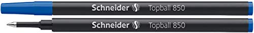 Schneider 8503 Topball 850 Tintenroller Mine (Euro-Format, Strichstärke 0,5 mm) 10er Packung blau von Schneider