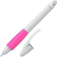 Schneider Base Ball Tintenroller hellgrau-pink 0,6 mm, Schreibfarbe: blau, 1 St. von Schneider