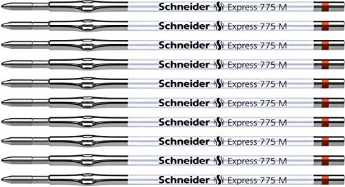 Schneider Express 775 M Kugelschreiber Mine (dokumentenecht) 10er Packung braun von Schneider