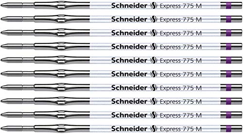 Schneider Express 775 M Kugelschreiber Mine (dokumentenecht) 10er Packung violett von Schneider