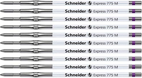 Schneider Express 775 M Kugelschreiber Mine (dokumentenecht) 10er Packung violett von Schneider
