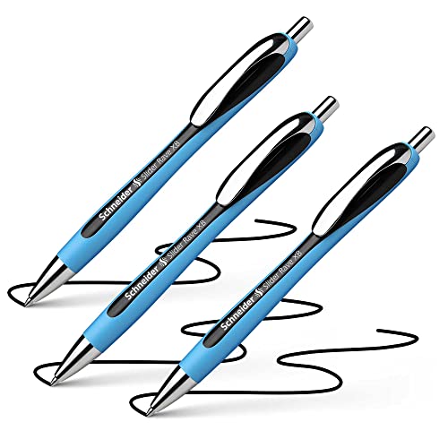 SCHNEIDER Kugelschreiber, einziehbar, Slider Rave XB, Viscoglide, große Spitze, Schwarz, 3 Stück SCHNEIDER Kugelschreiber, einziehbar, Slider Rave XB, Viscoglide, große Spitze, Schwarz, 3 Stück von Schneider