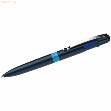 Schneider Kugelschreiber 4-Farb Take4 M dunkelblau schwarz/rot/blau/gr von Schneider